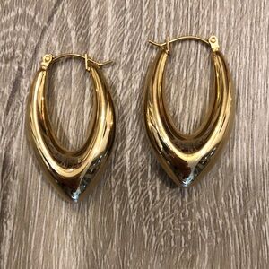 Gold Hoop Earrings